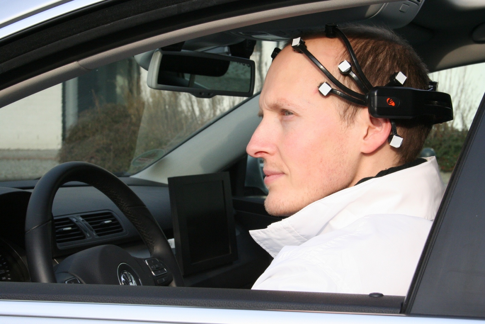 Brain controlled car steers, accelerates, brakes