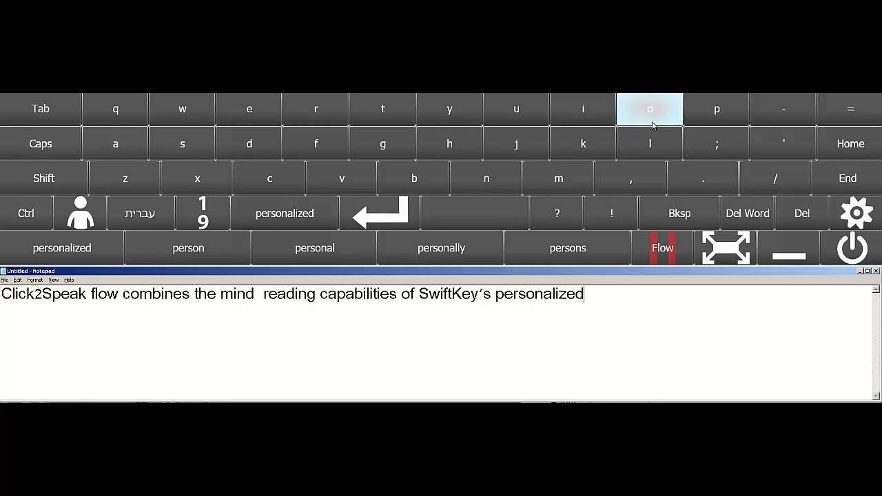 Eye tracking virtual keyboard