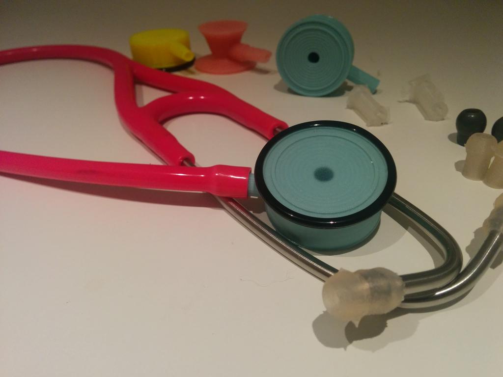 Cheap, accurate, 3D printed stethoscope