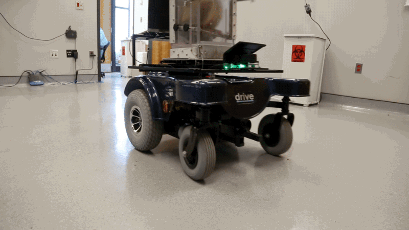 BCI controlled wheelchair