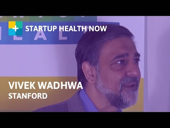 Vivek Wadhwa interview at Wearable Tech + Digital Health SF 2016