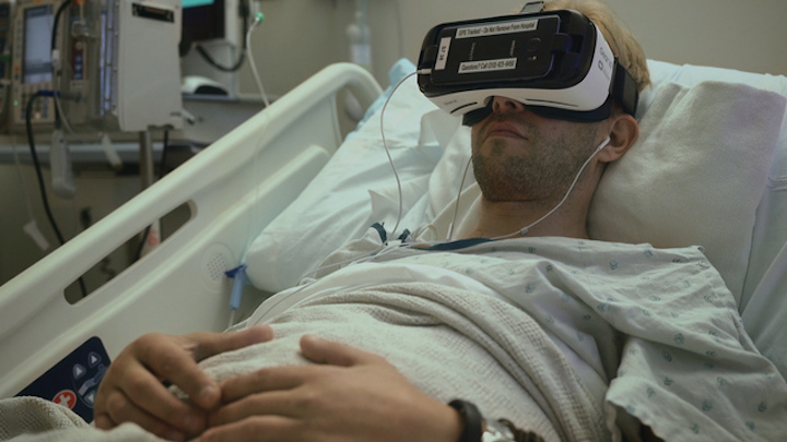 VR therapy could reduce acute and chronic pain